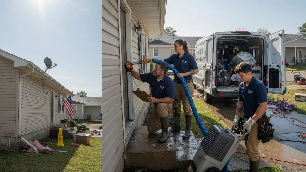 Ceiling Water Damage Restoration in Whitesboro, TX near me